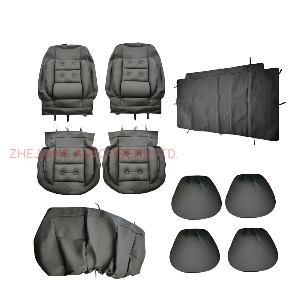 10PCS Universal PU Leather Auto Parts Car Seat Cover