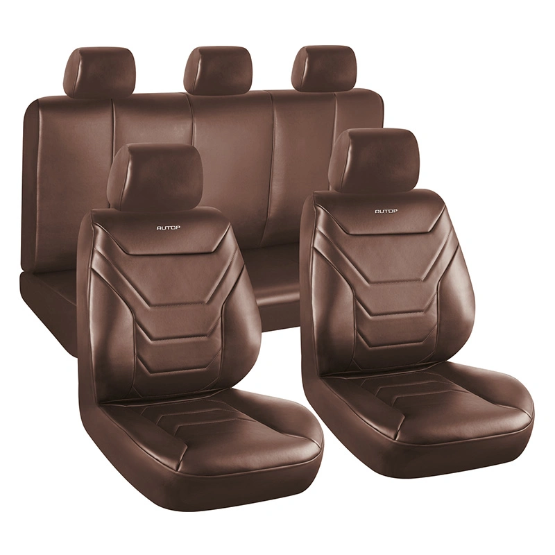 Car Interior Accessories Full Set PU Leather Car Seat Cover for Universal Car